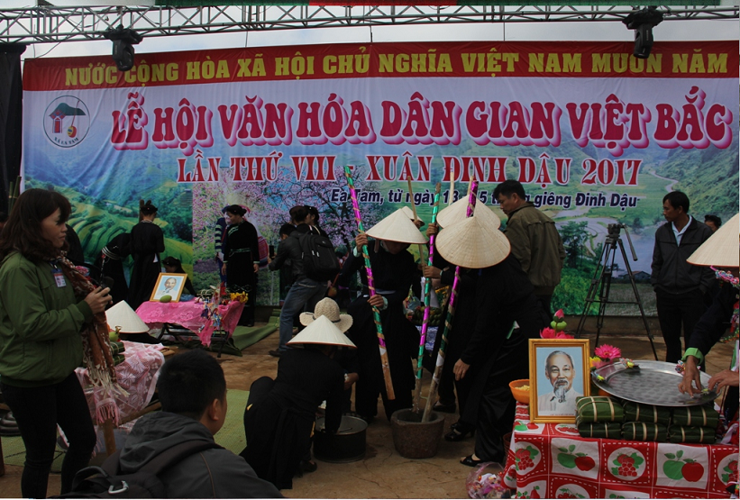 Lễ hội dân gian văn hóa việt bắc tại xã Ea Tam lần thứ 8 năm 2017